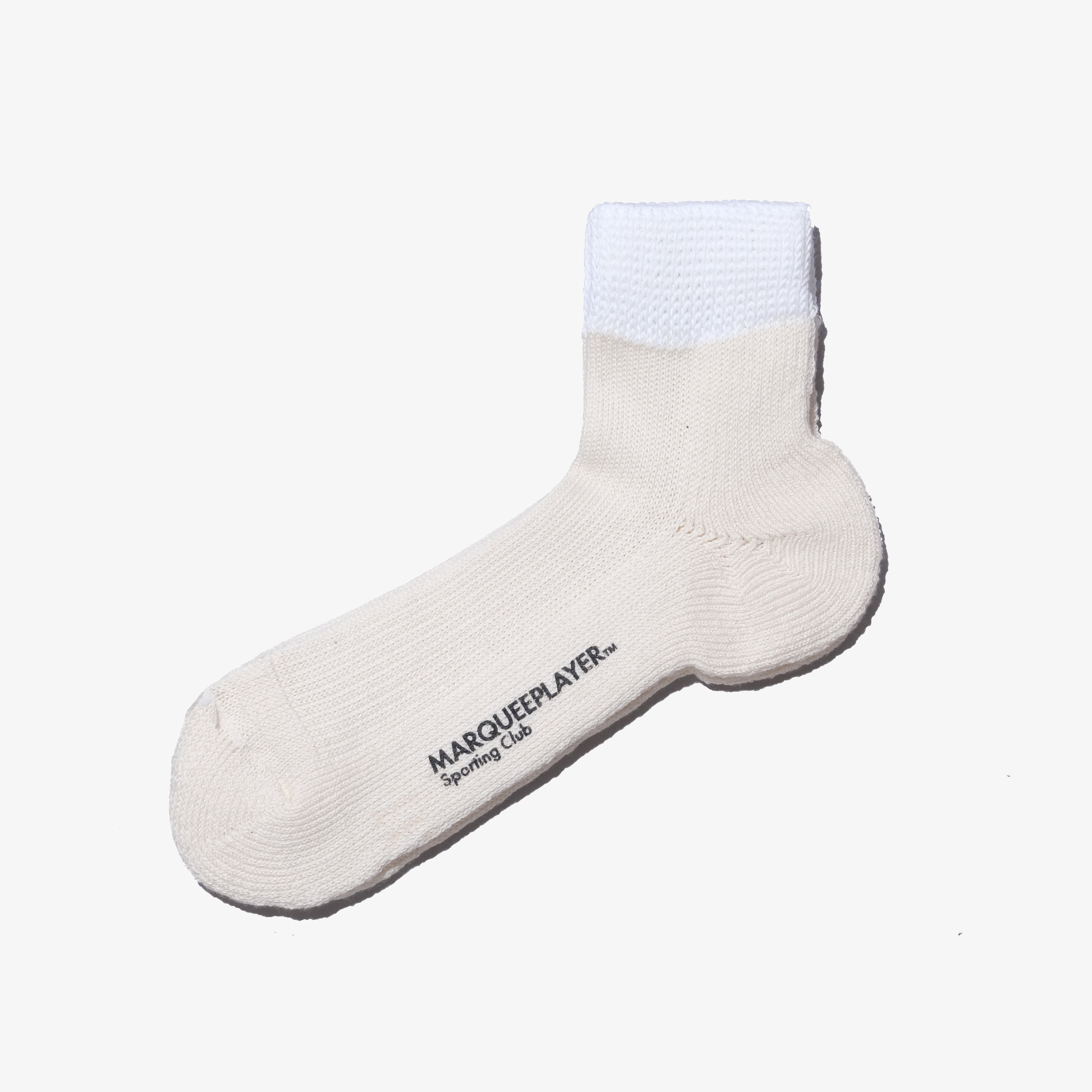 HYBRID RIB SOCKS SS IVORY WHITE “MADE IN JAPAN""GLOW IN THE DARK"