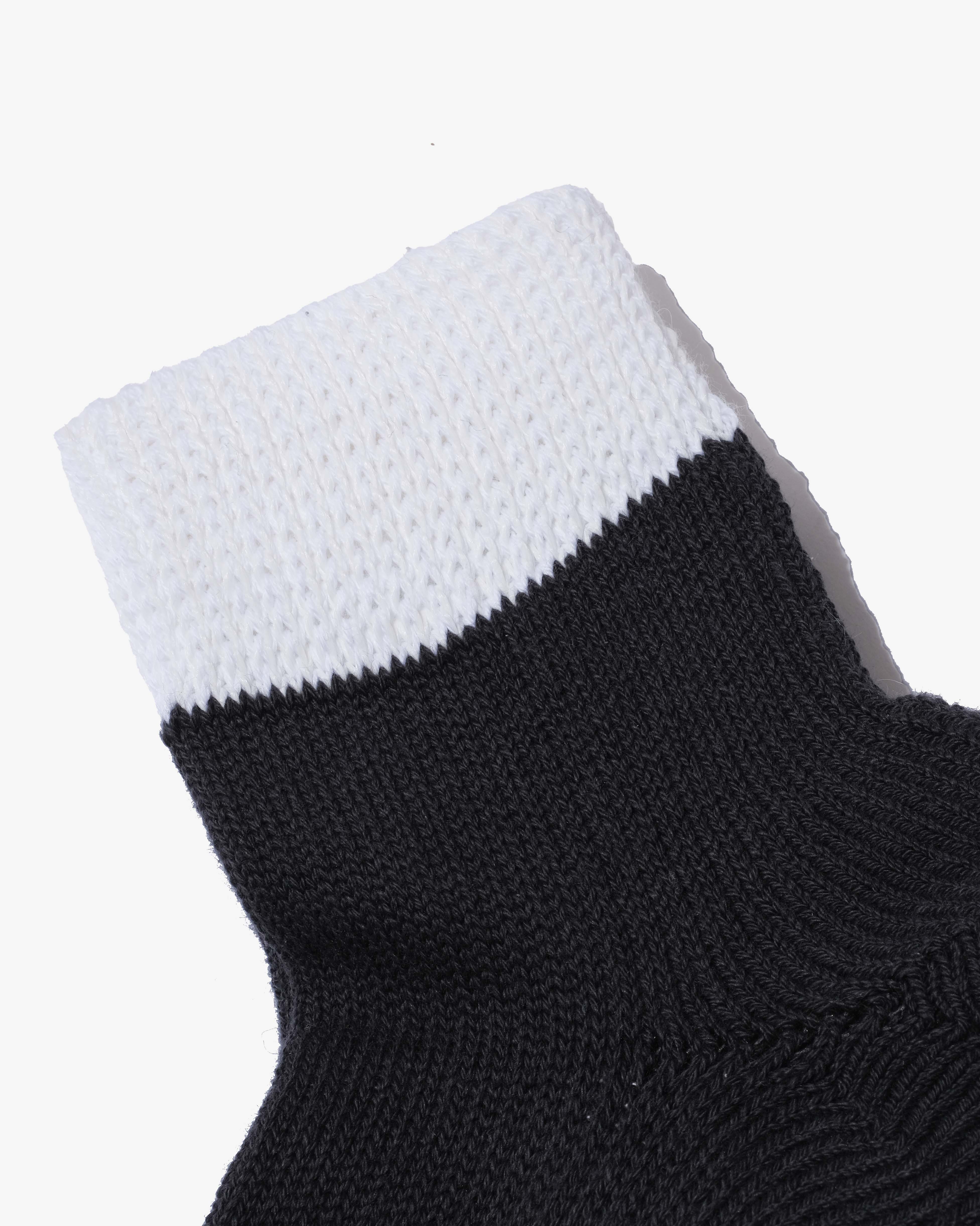 HYBRID RIB SOCKS SS CHARCOAL “MADE IN JAPAN""GLOW IN THE DARK"
