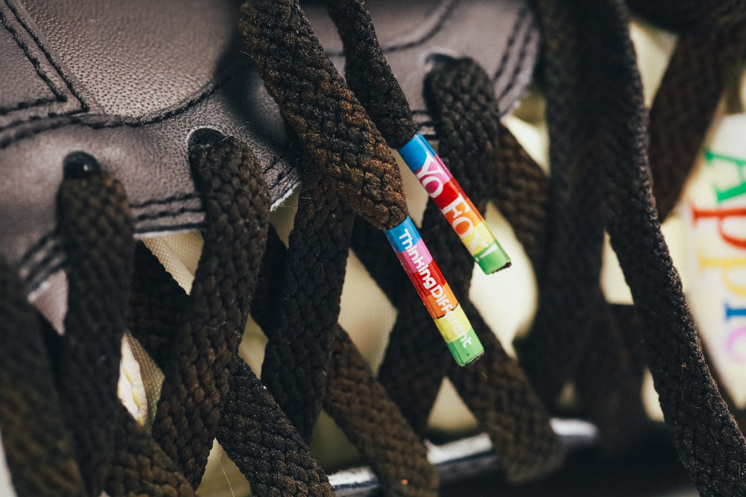 Foxtrot Uniform Bad Apple Collection THINKING DIFFERENT BLACK LACES