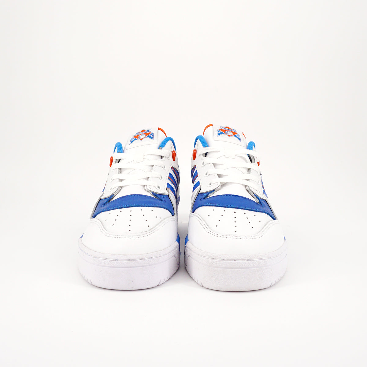 adidas Rivalry Low White Blue Orange KNICKSカラー 28cm