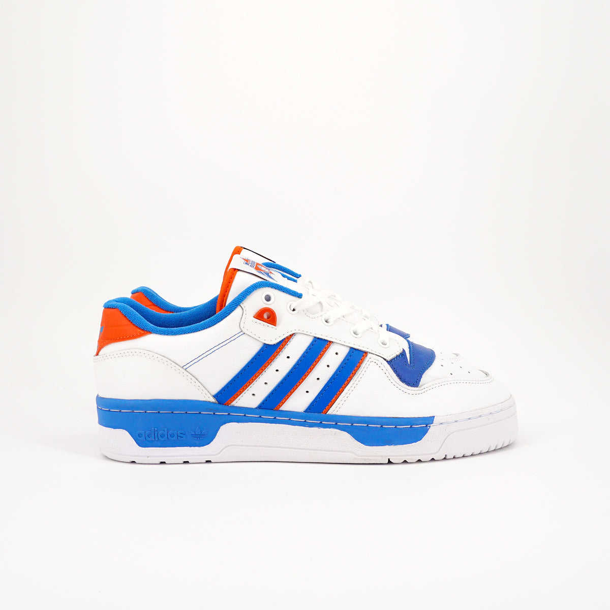 adidas Rivalry Low White Blue Orange KNICKSカラー 28cm