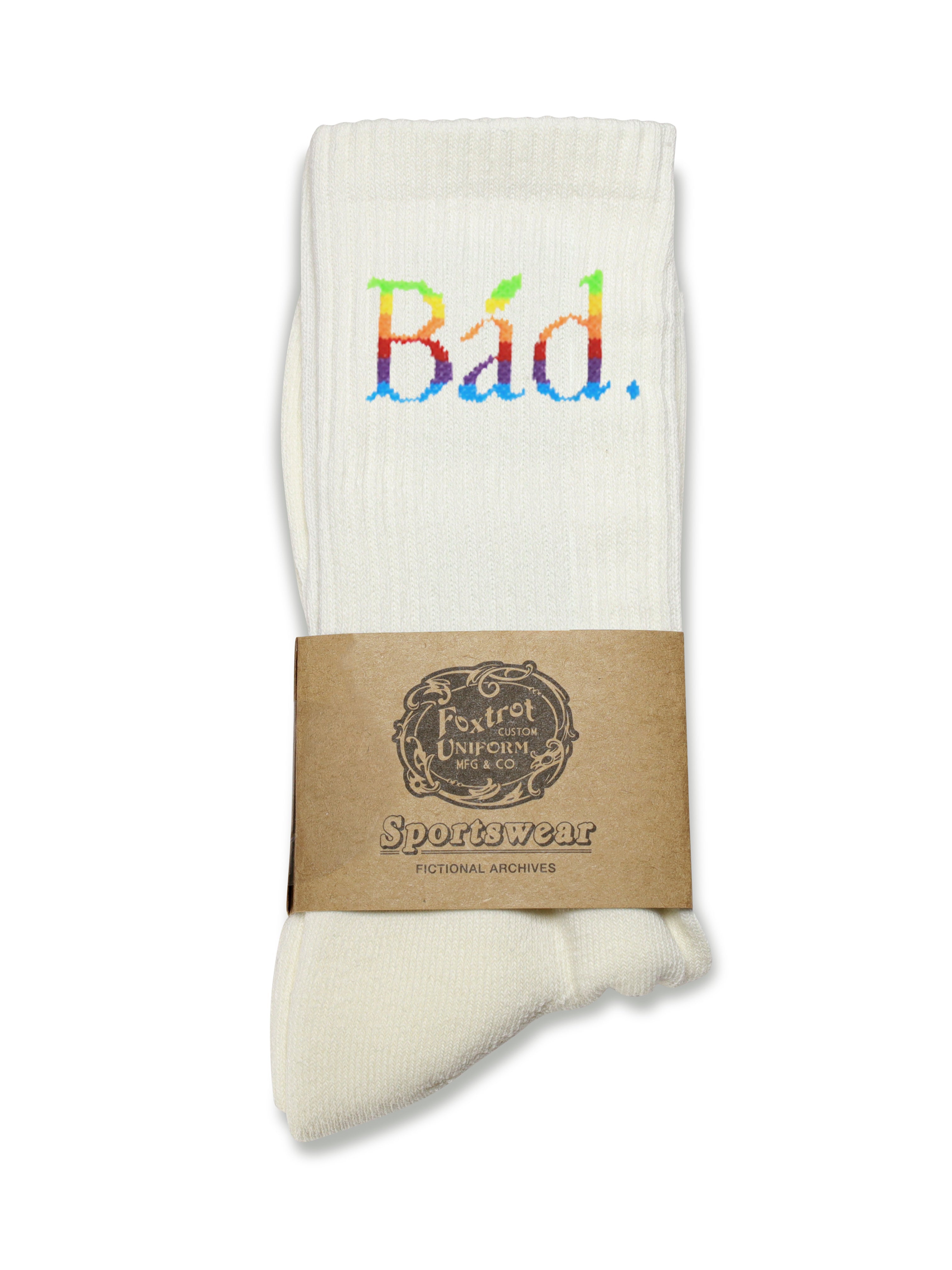 Foxtrot Uniform Bad Apple Socks - Cream Spectrum