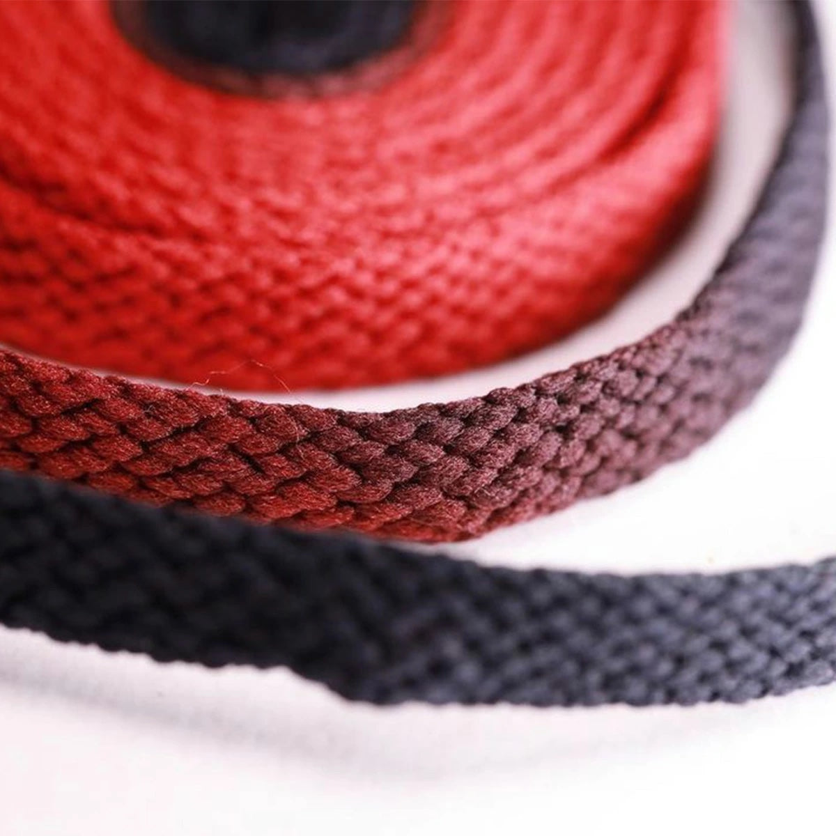 Foxtrot Uniform Sports Laces UNION RED BLACK