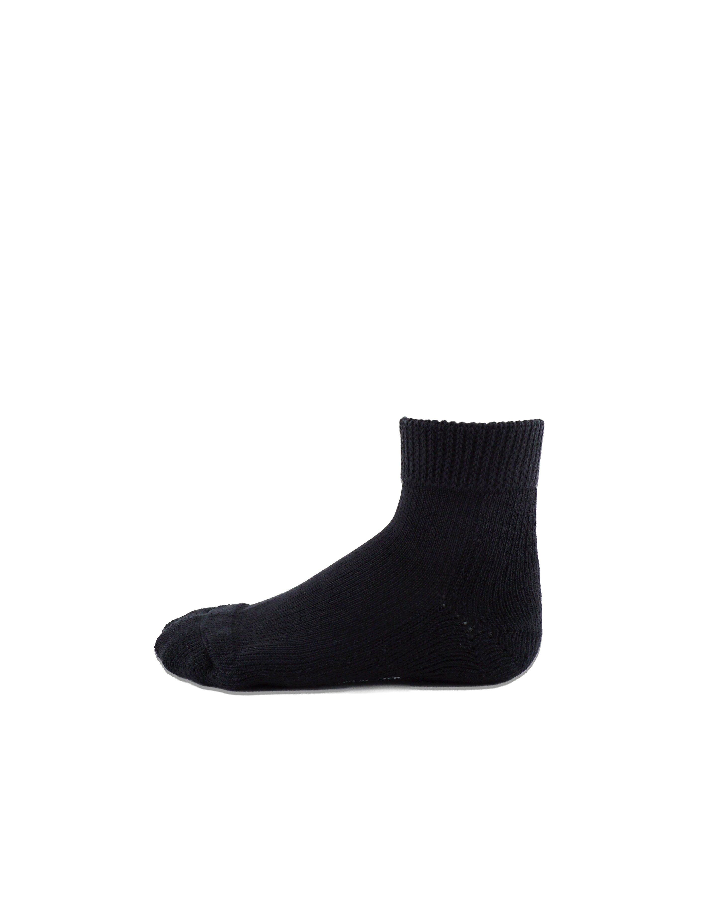 Hybrid rib socks SS "Made In JAPAN" charcoal
