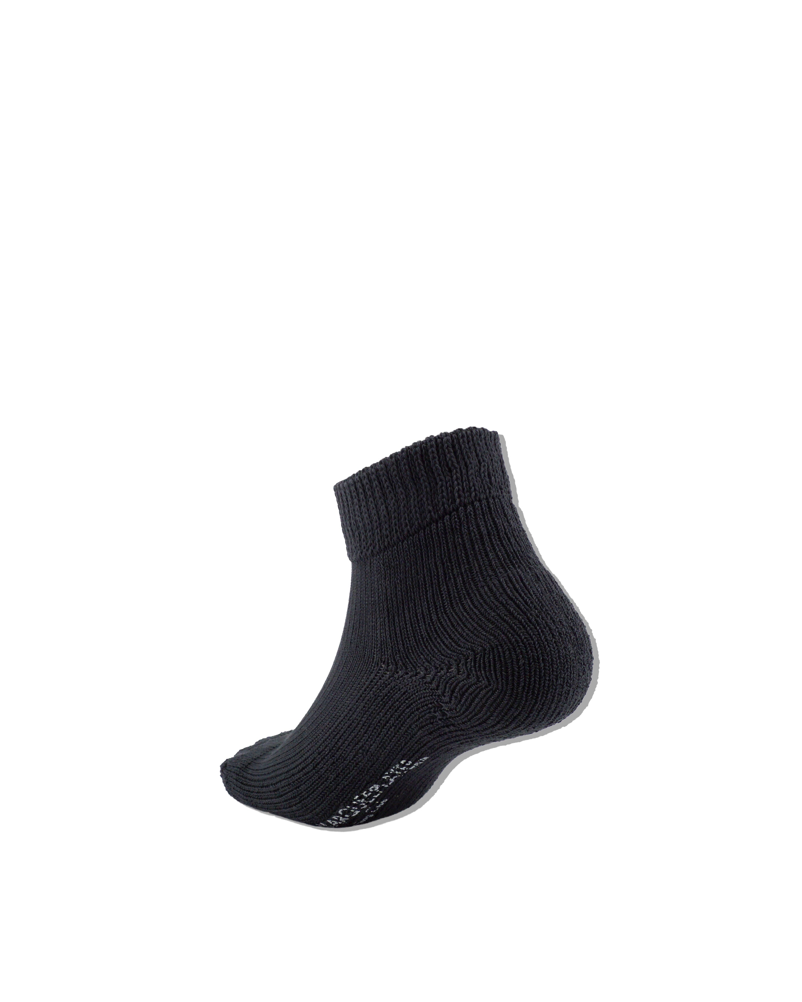 Hybrid rib socks SS "Made In JAPAN" charcoal