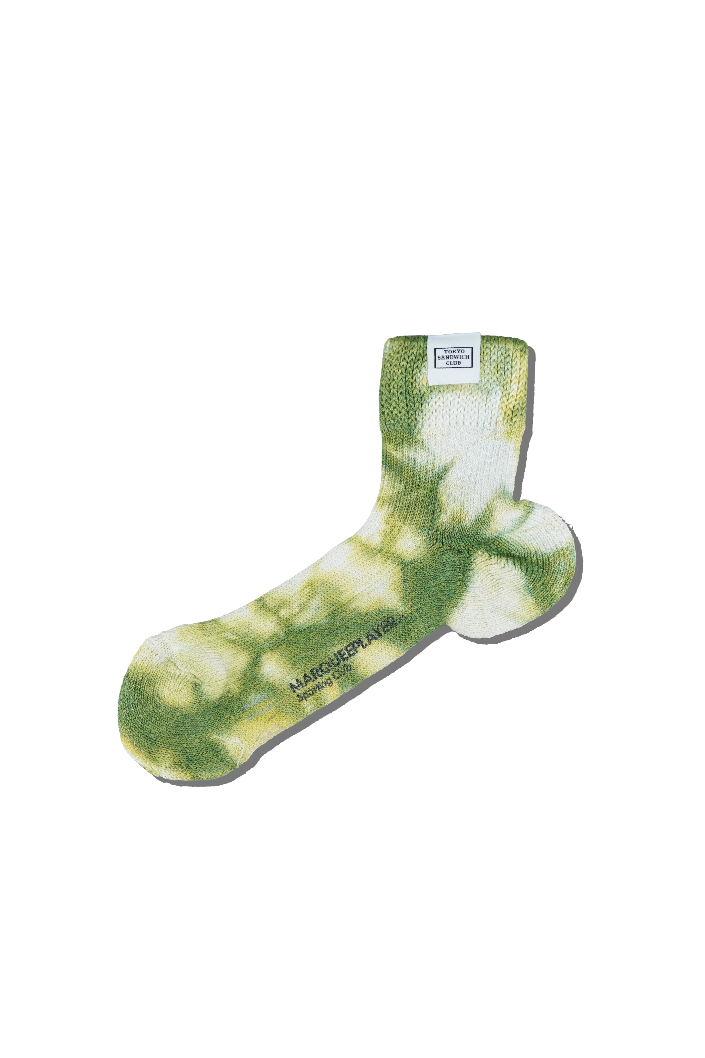 “TSC x MARQUEE PLAYER”  Hybrid rib socks 3/4 “Made In Japan” MATCHA