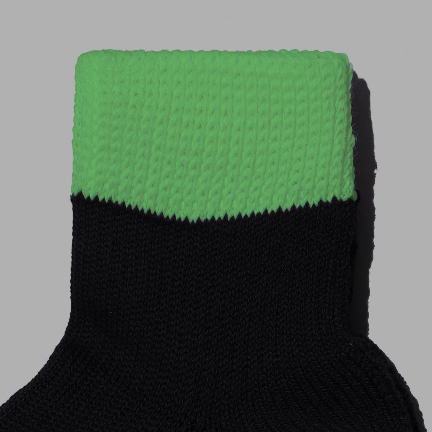 HYBRID RIB SOCKS SS CHARCOAL “MADE IN JAPAN""GLOW IN THE DARK"