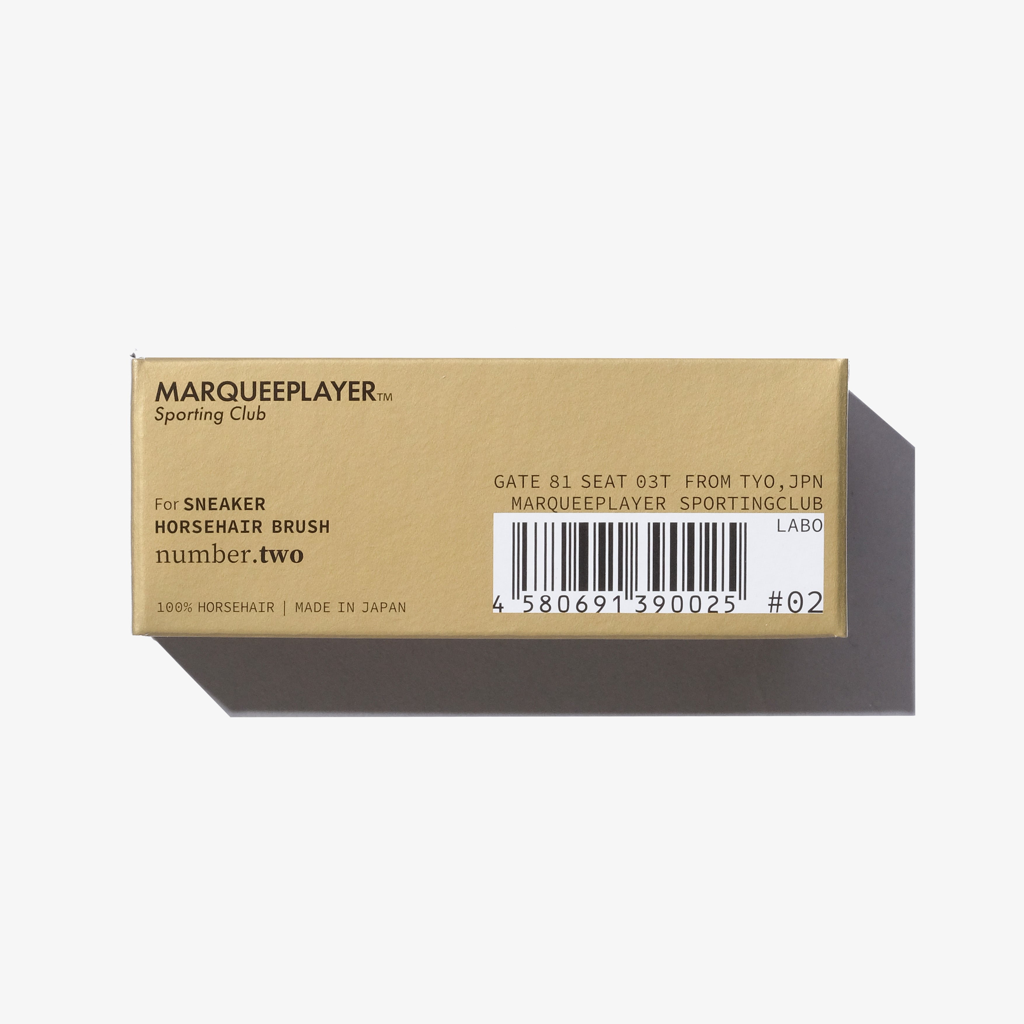 For SNEAKER HORSEHAIR BRUSH #02