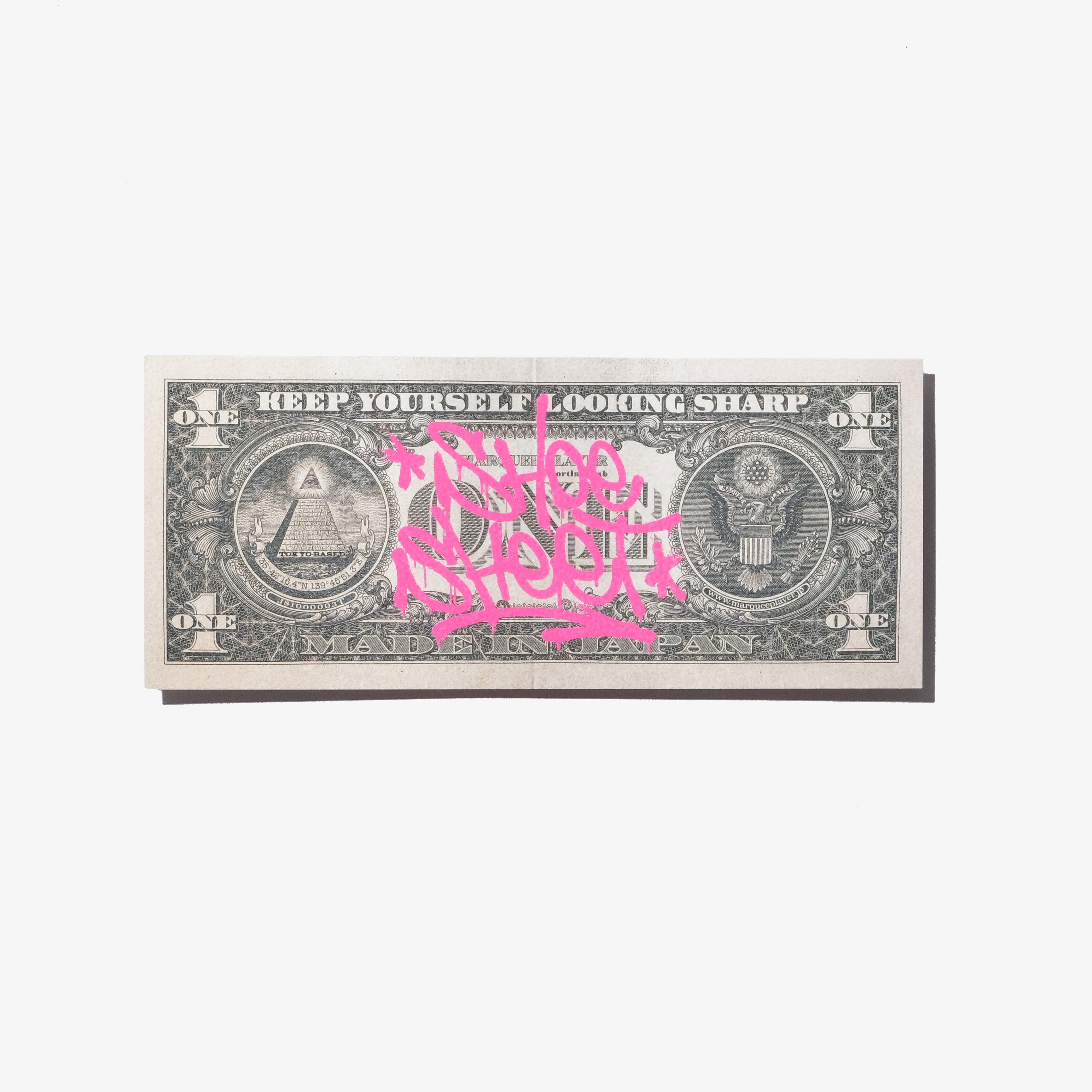 SHOE SHEET"ONE DOLLAR"