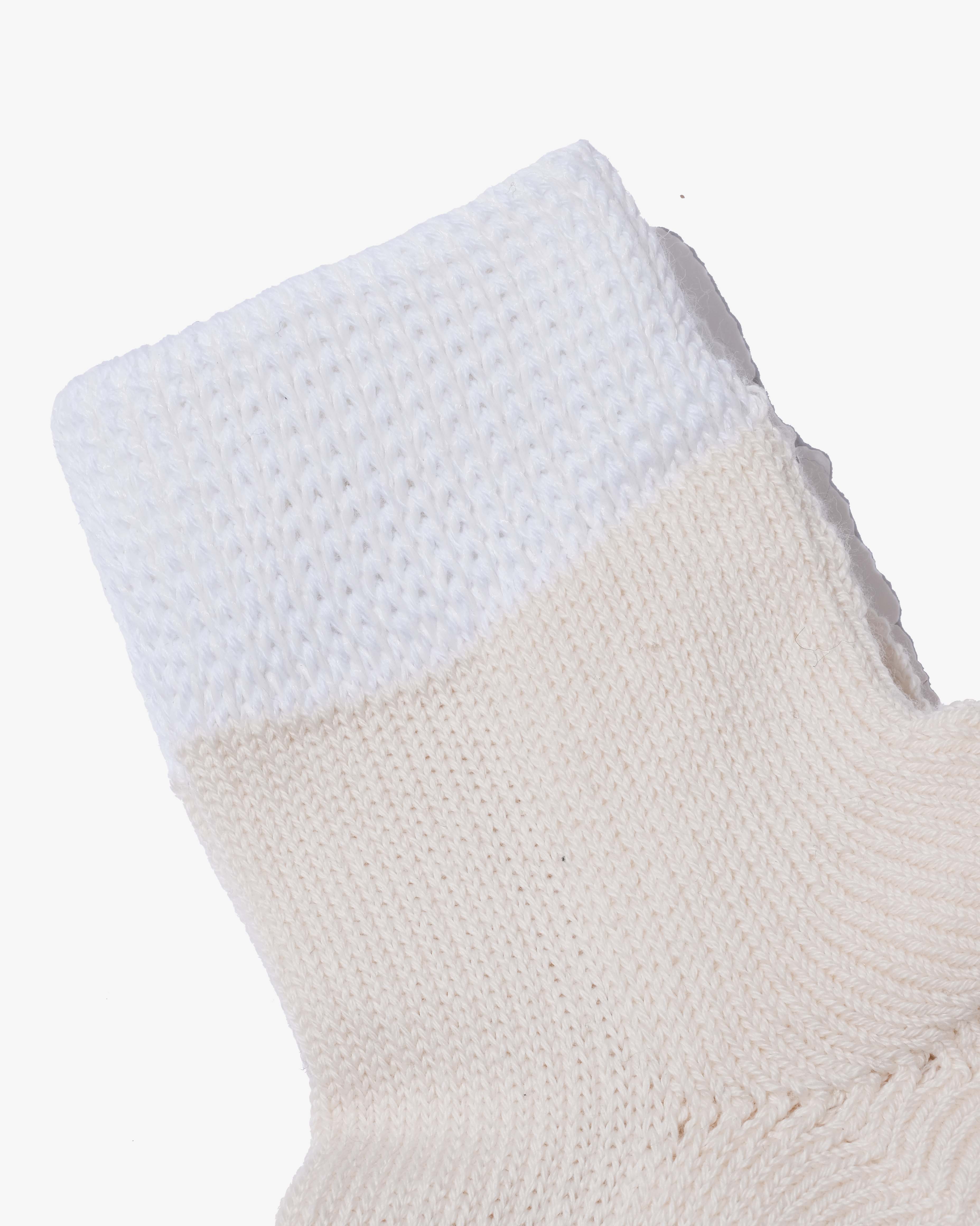 HYBRID RIB SOCKS SS IVORY WHITE “MADE IN JAPAN""GLOW IN THE DARK"