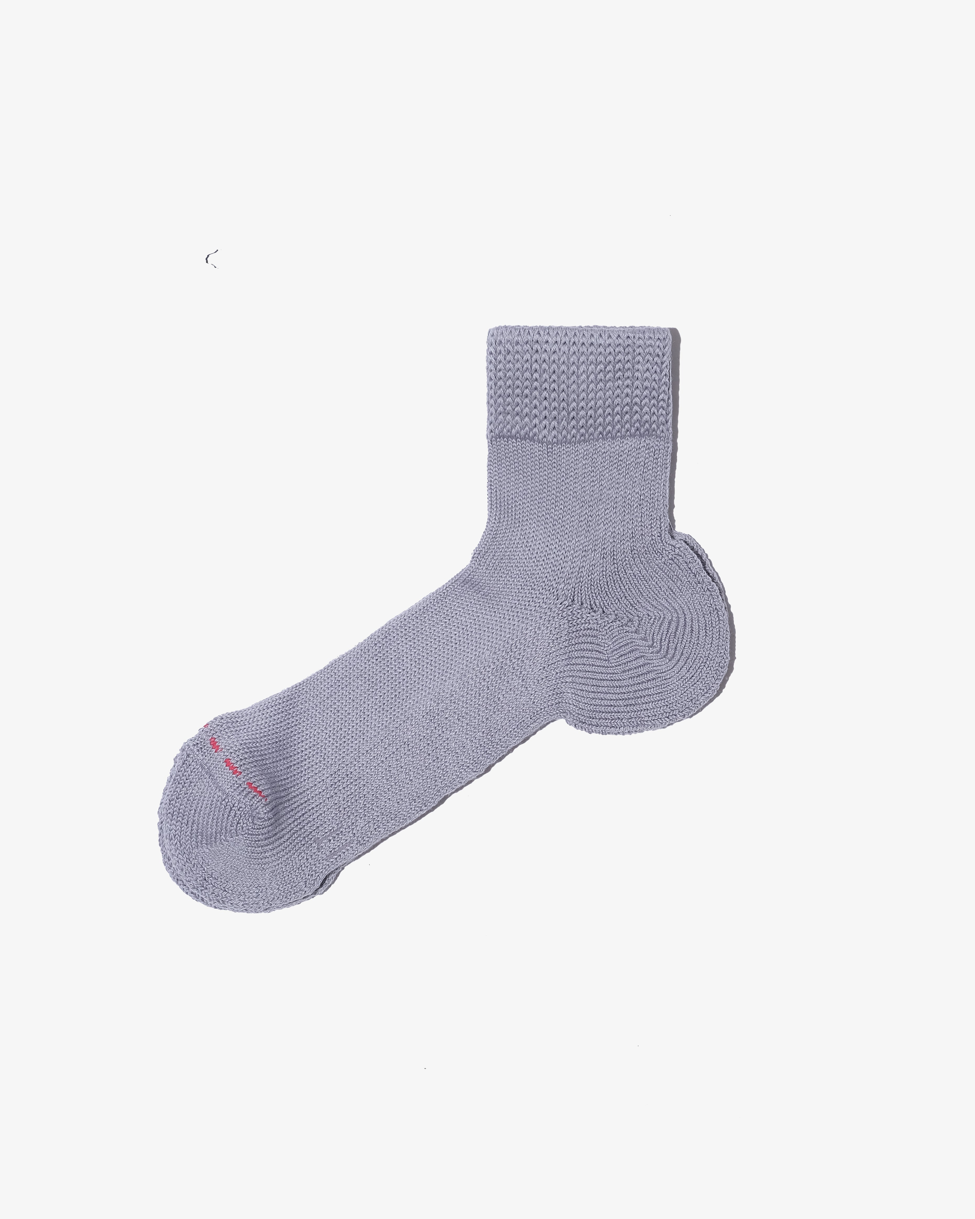 Hybrid rib socks 3/4 "Made In JAPAN""mita sneakers" asphalt gray