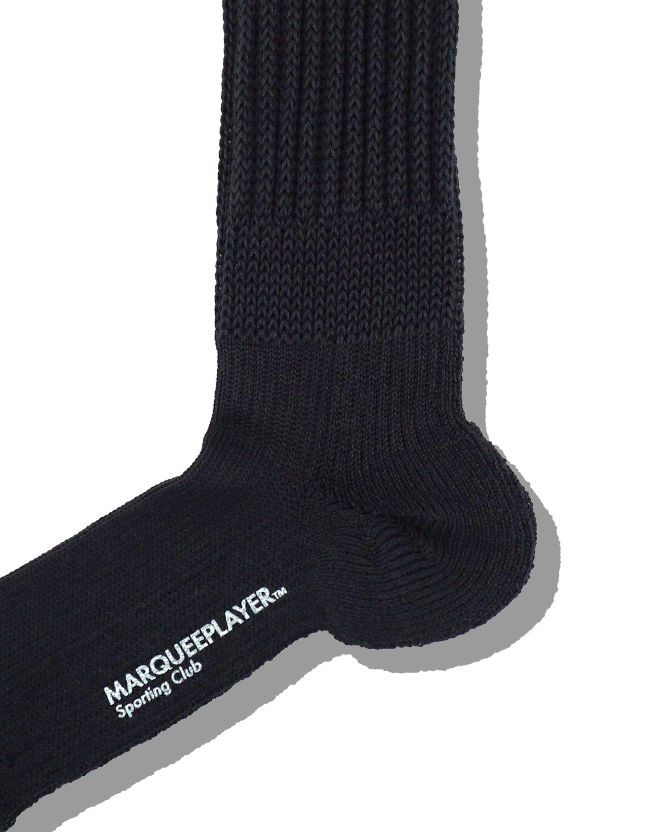 Hybrid rib socks  "Made In JAPAN"charcoal