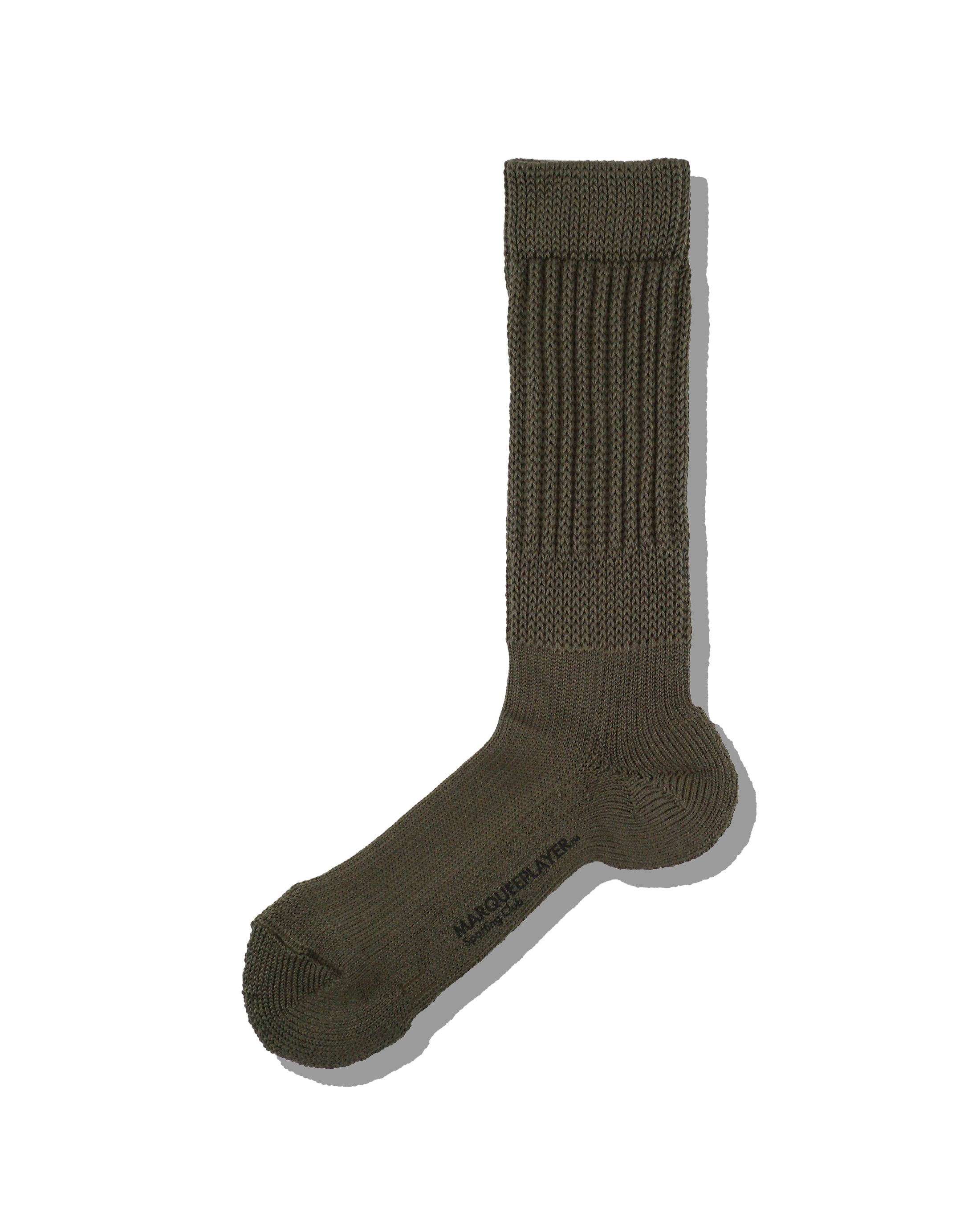 Hybrid rib socks “Made In Japan” olive