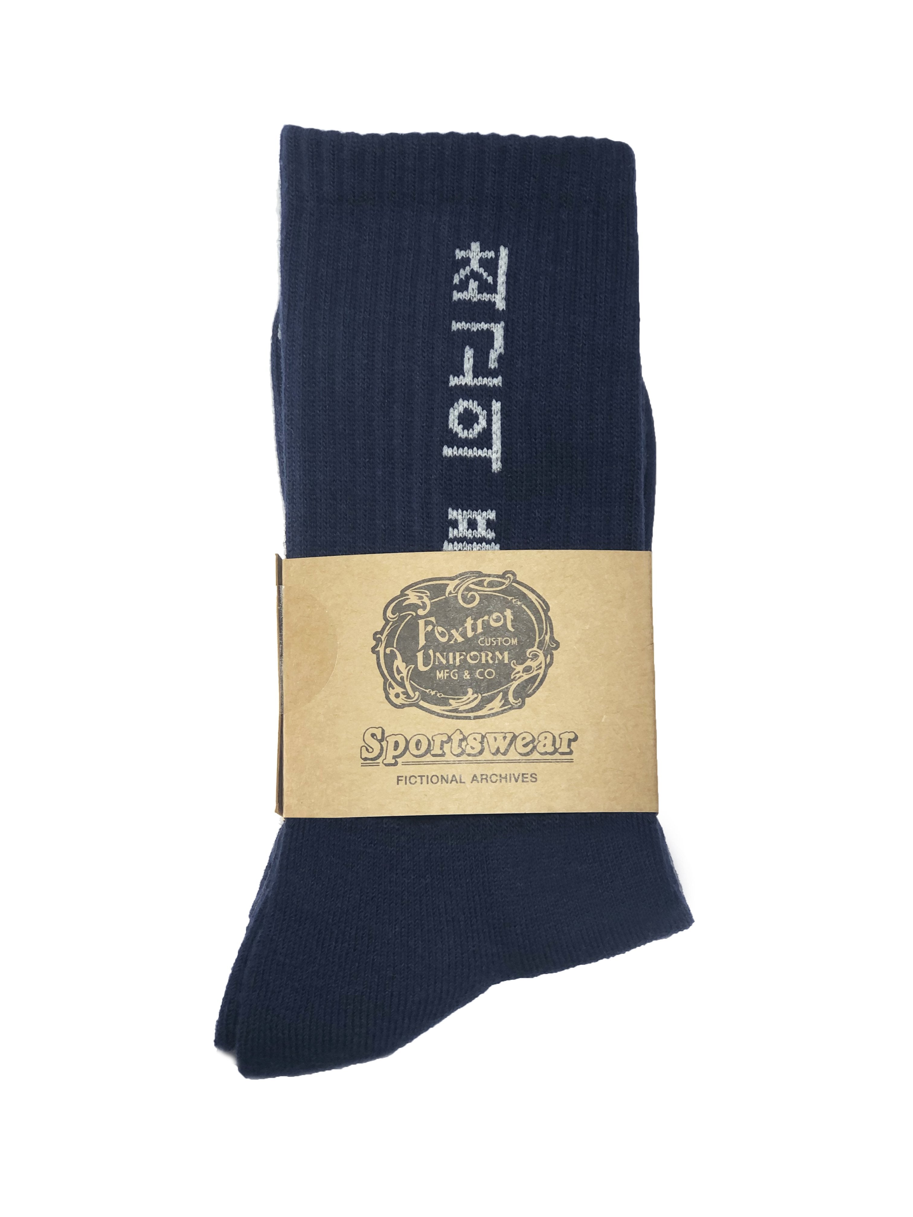 Foxtrot Uniform Of The Highest Quality Socks NAVY/CREAM