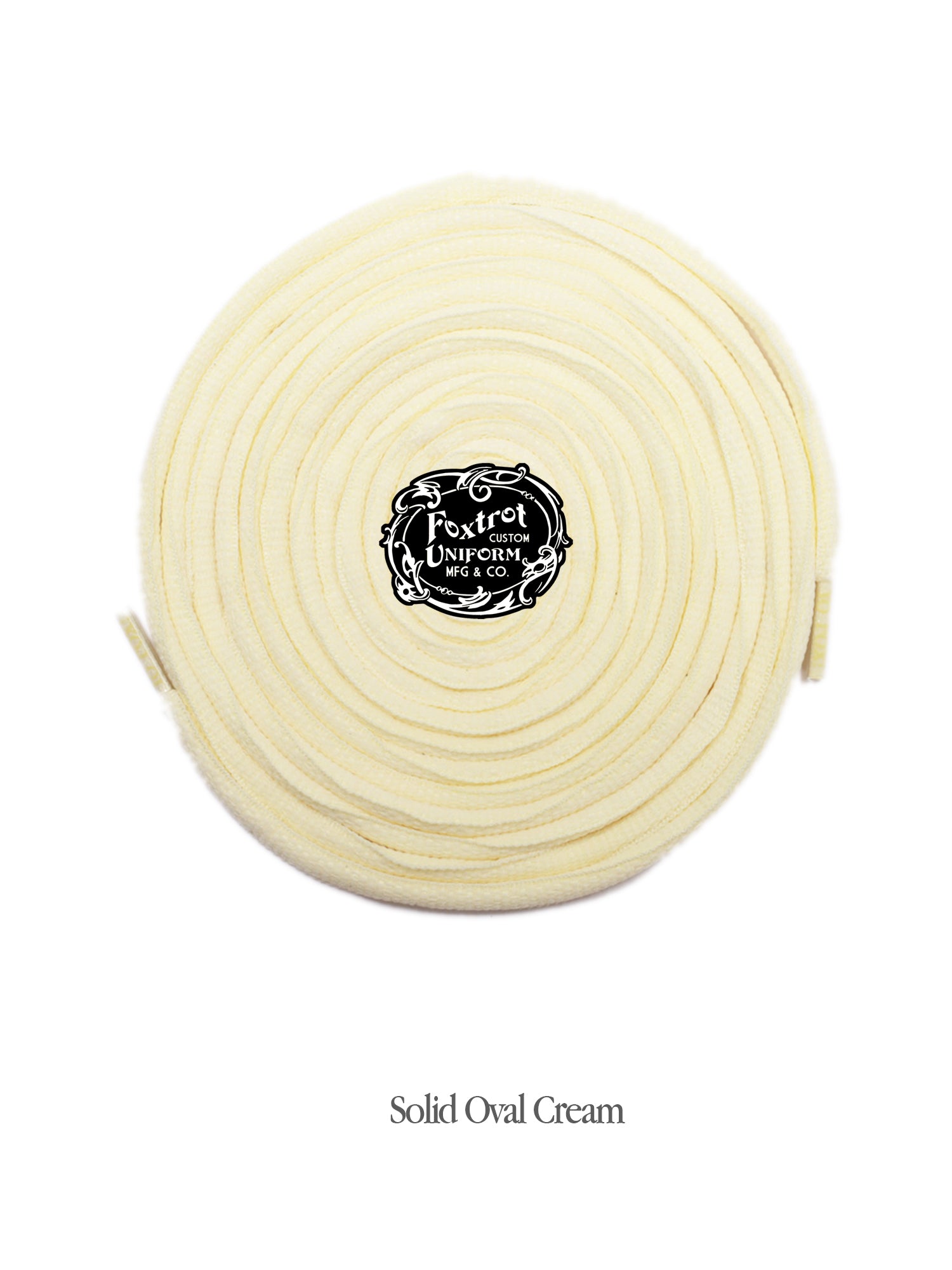 Foxtrot Uniform Sports Laces SB CREAM