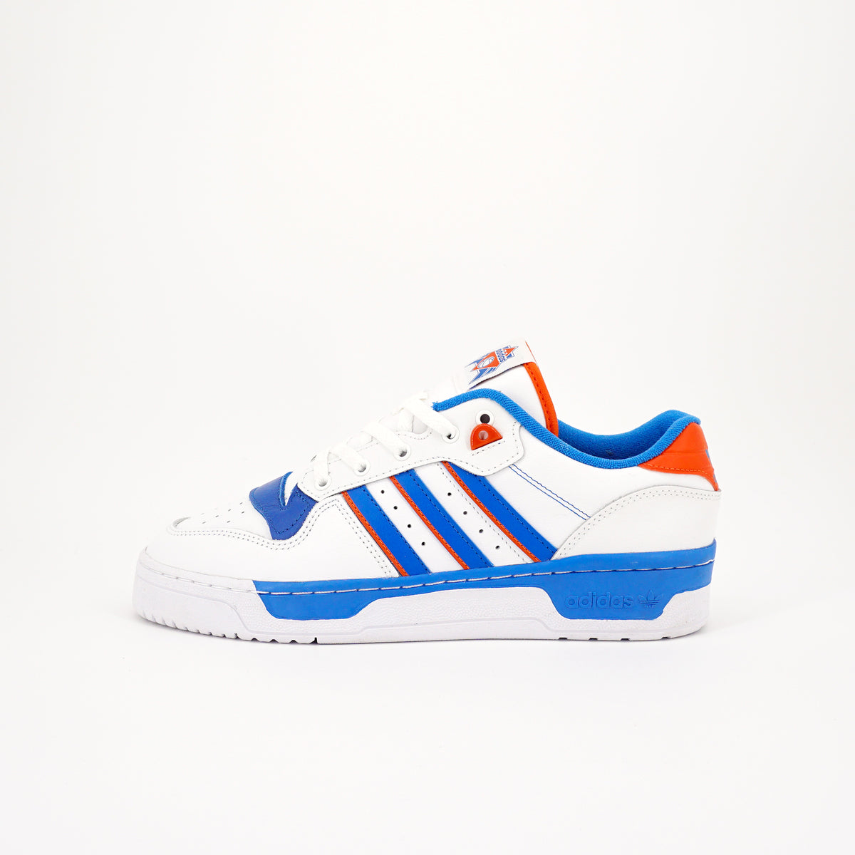 adidas Rivalry Low White Blue Orange KNICKSカラー 28cm
