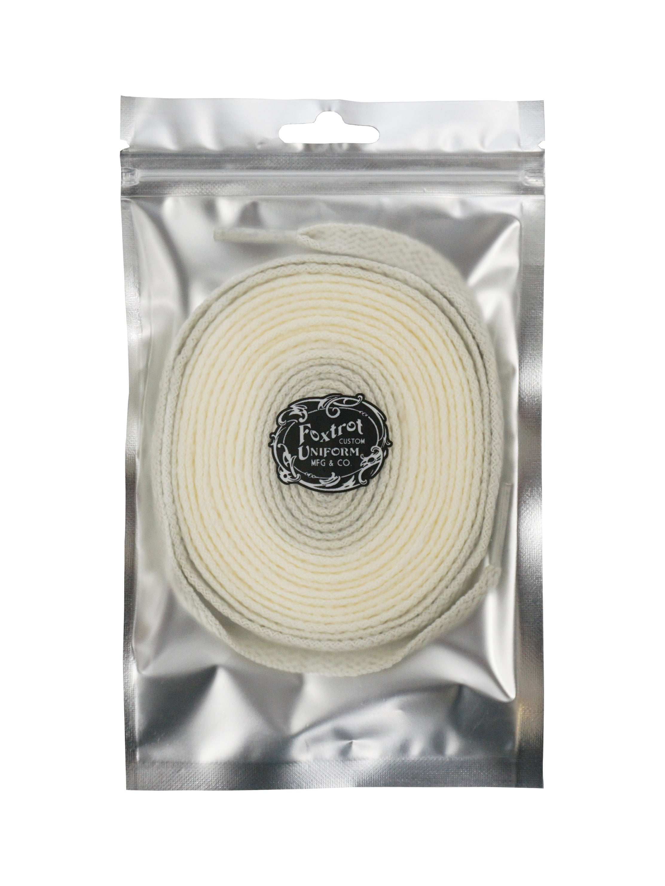 Foxtrot Uniform Sports Laces UNION CREAM NATURAL
